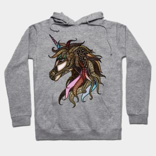 Wonderful colorful unicorn Hoodie